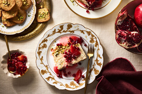 دسرهای یلدایی با انار 