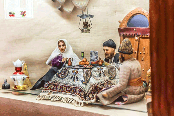 کرسی شب یلدا در موزه