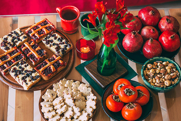 سفره شب یلدا