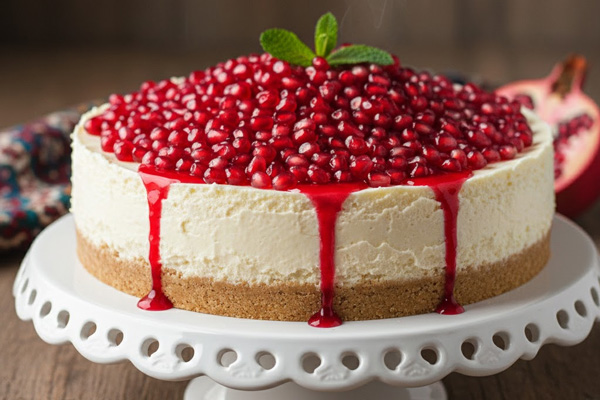 چیزکیک یلدایی انار