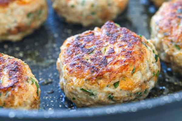 کتلت مرغ چرخ کرده