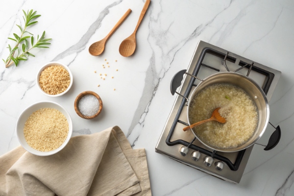 تهیه برنجک خانگی