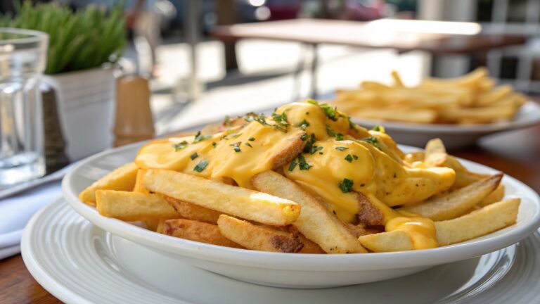 طرز تهیه سیب زمینی با پنیر چدار