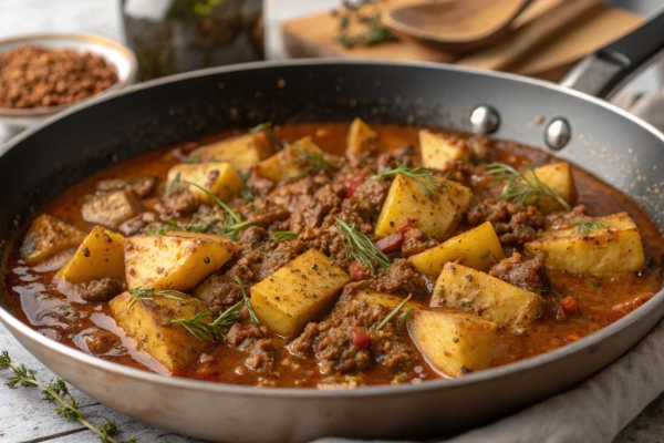 یک تابه واویشکا بادمجان