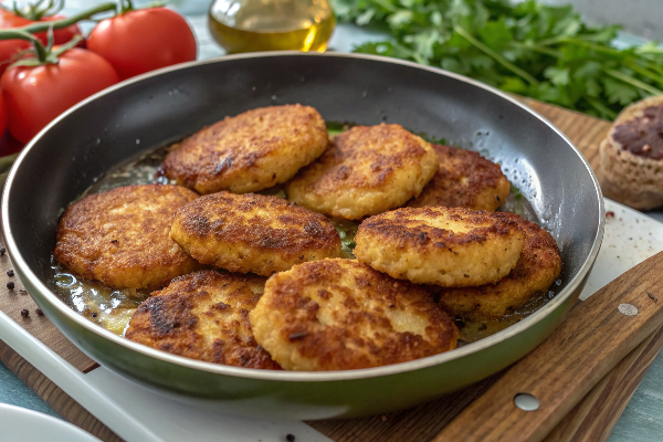 کتلت پفکی نرم