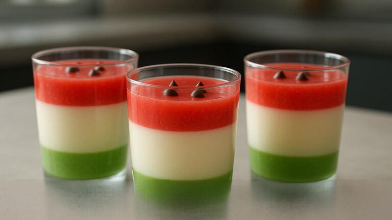 طرز تهیه پاناکوتا هندوانه