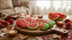 طرز تهیه کوکی یلدایی