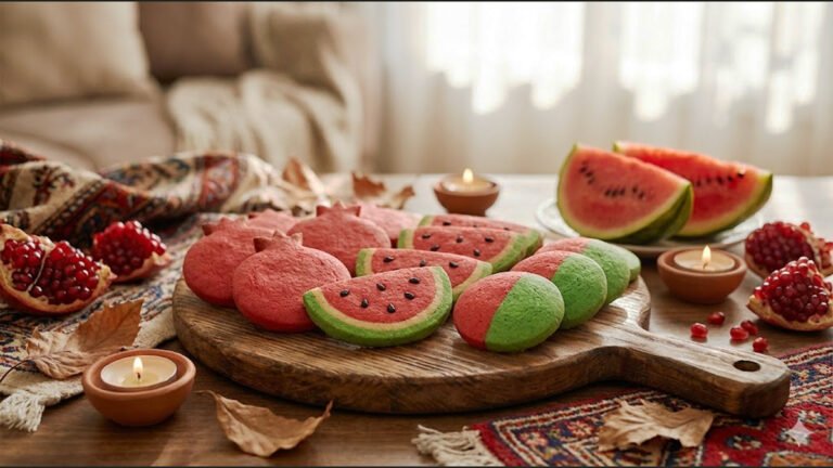 طرز تهیه کوکی یلدایی