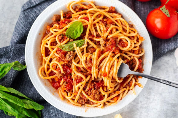 تهیه اسپاگتی