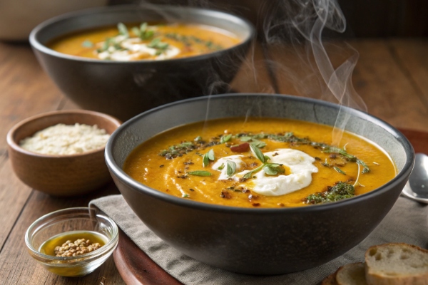 یه کاسه آش کدو حلوایی