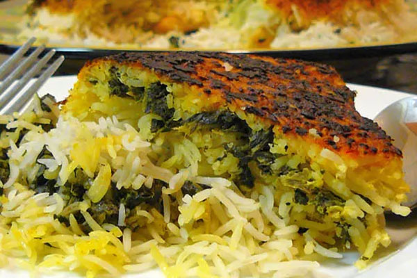 ته چین اسفناج 