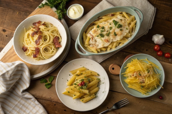 بهترین غذا برای هر نوع پاستا