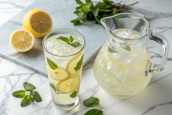 یک پارچ لیموناد خنک