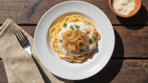 طرز تهیه پاستا با ماست