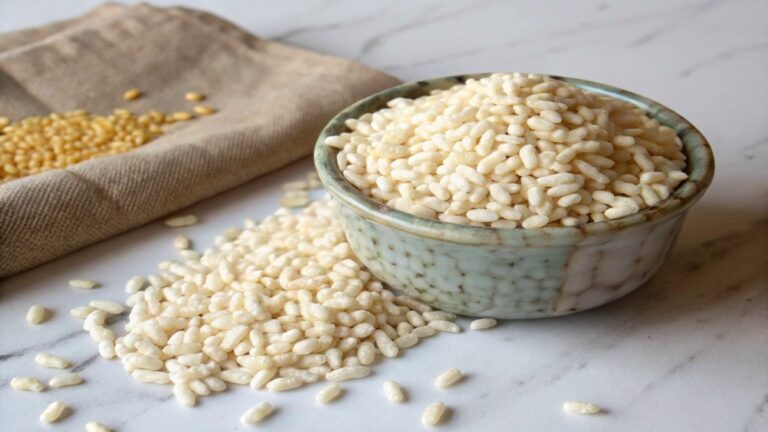 طرز تهیه برنجک خانگی خوشمزه و ترد