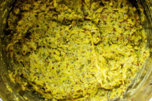 ترکیب مواد حلیم بادمجان