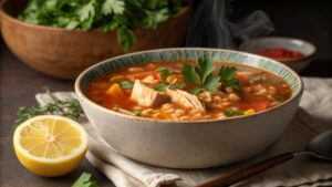 طرز تهیه سوپ جو پوست کنده