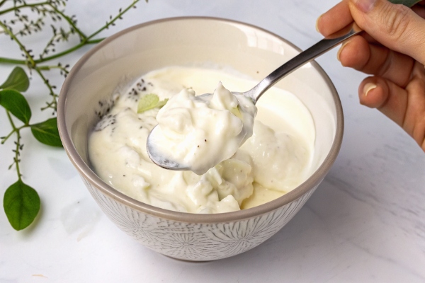 افزودن ماست به کنگر