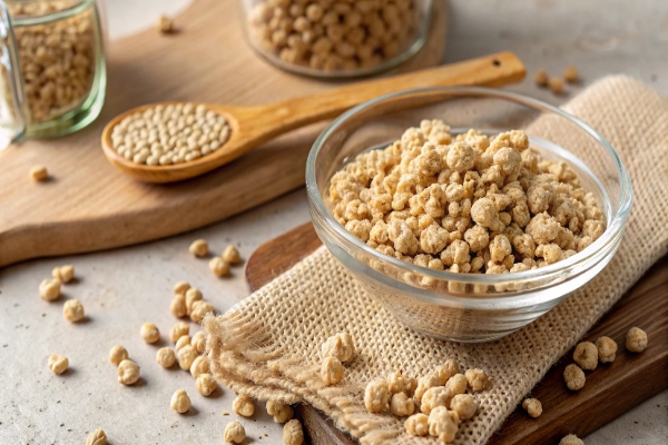 آماده سازی سویا برای تهیه اسپاگتی