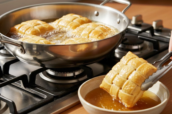 سرخ کردن گوش فیل حصیری