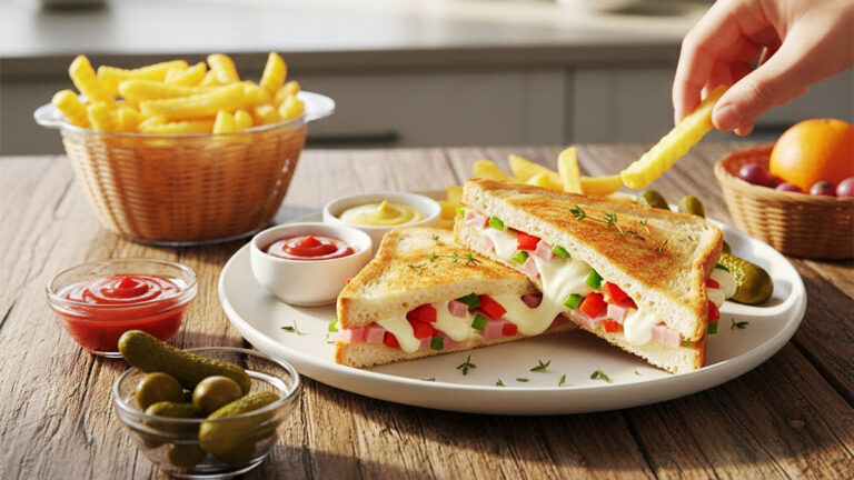 طرز تهیه اسنک ژامبون