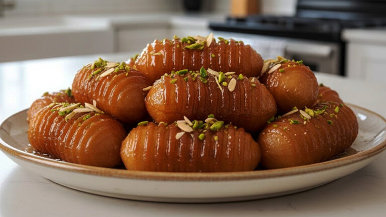 طرز تهیه بامیه خانگی بدون قیف