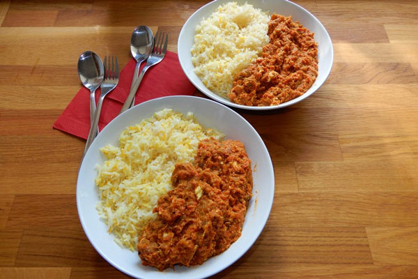 سرو میرزا قاسمی با برنج