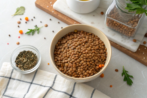 آماده سازی عدس برای کتلت