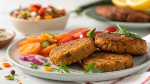 طرز تهیه کتلت عدس با سیب زمینی
