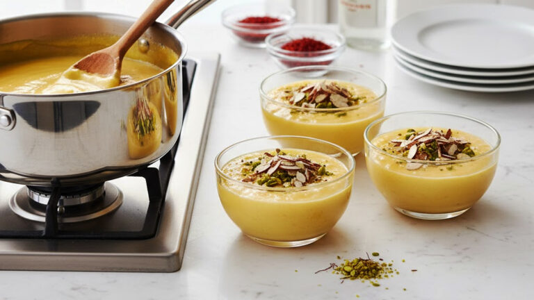 طرز تهیه ماقوت با نشاسته