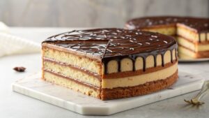 طرز تهیه کیک مکزیکی با کرم پاتیسیر
