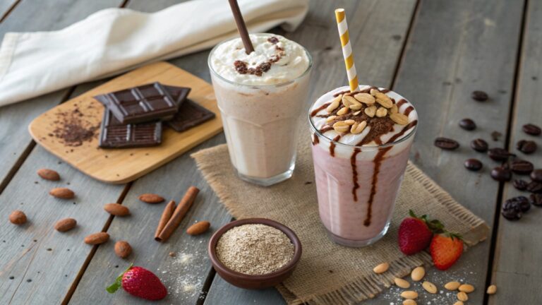 فرق شیک و میلک شیک