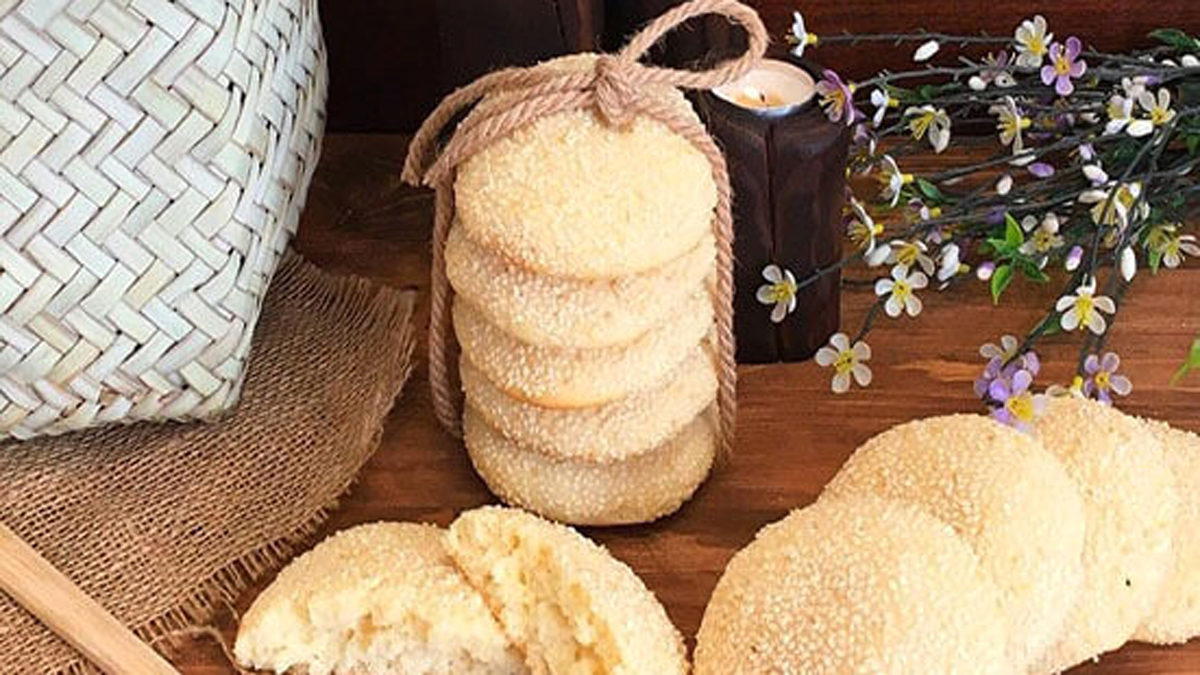 طرز تهیه کلوچه کنجدی
