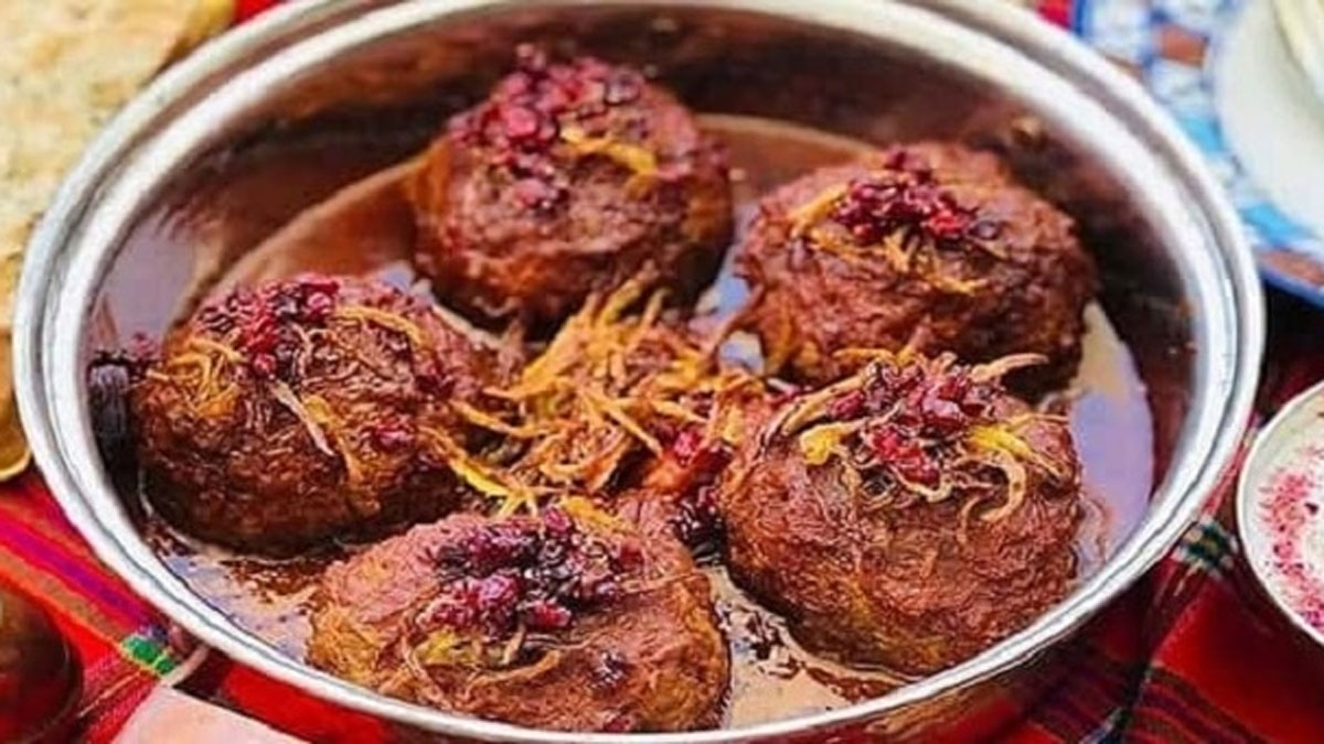 طرز تهیه کوفته کرمانشاهی