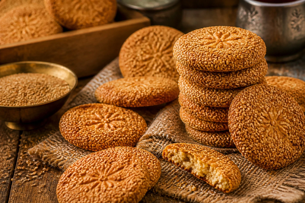 نکات تکمیلی تهیه کلوچه کنجدی