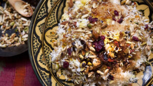 طرز تهیه رشته پلو تهرانی