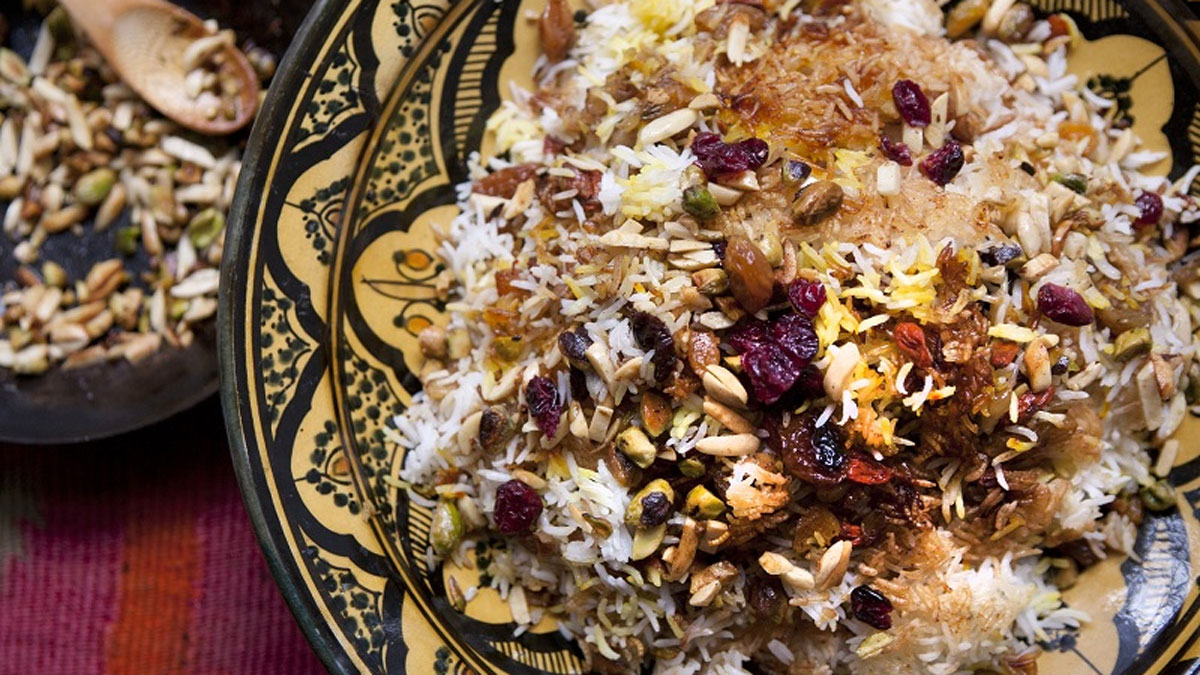 طرز تهیه رشته پلو تهرانی