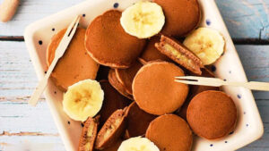 طرز تهیه پنکیک شکلاتی موزی