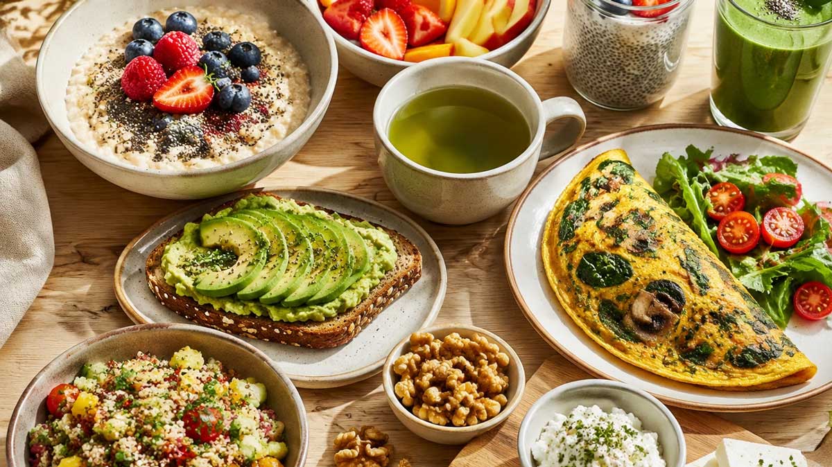 طرز تهیه 10 صبحانه مناسب برای افراد کبد چرب