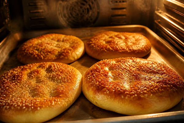 پخت نان کوکه در فر