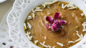 طرز تهیه کاچی با روغن حیوانی