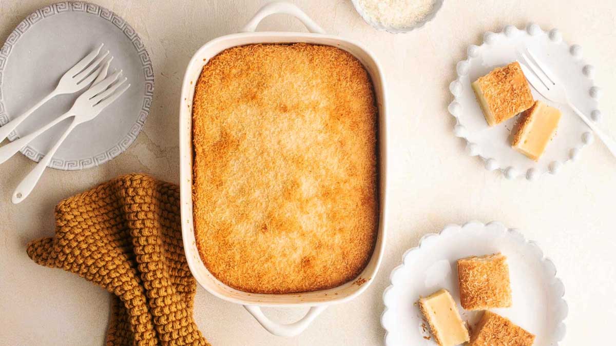 طرز تهیه کیک موچی