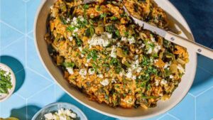 طرز تهیه اسفناج پلو