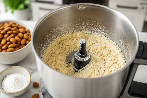 پودر کردن بادامهای خیسخورده