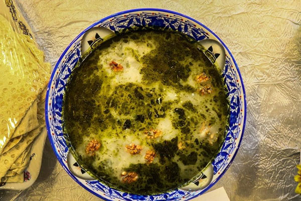 کله جوش ترکی با ماست