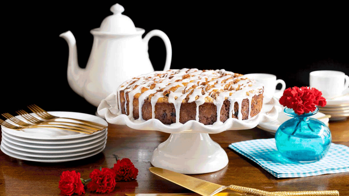 طرز تهیه کیک صبحانه