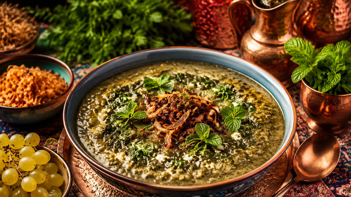 طرز تهیه آش