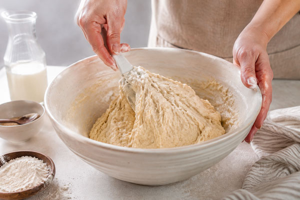 درست کردن خمیر شیرینی سنتی ایرلندی یا تهشیر
