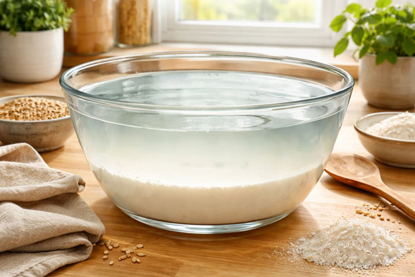جداسازی آب تمیز از آب نشاسته در تهیه انواع نشاسته