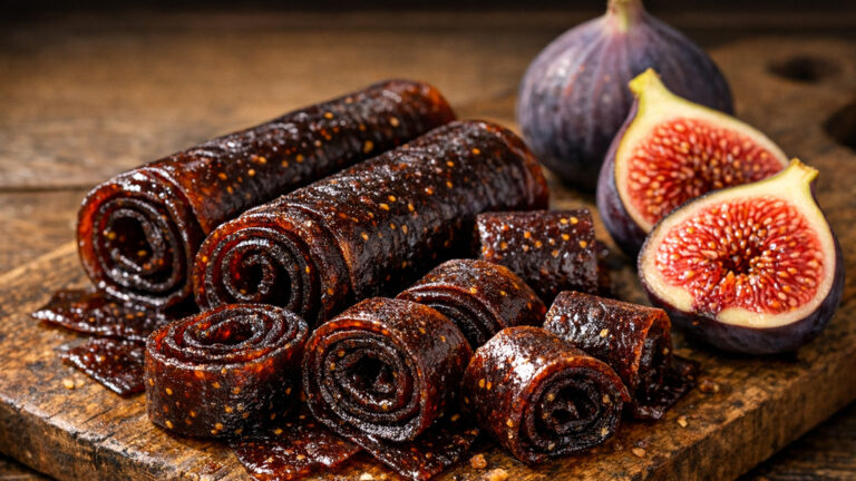 طرز تهیه لواشک انجیر